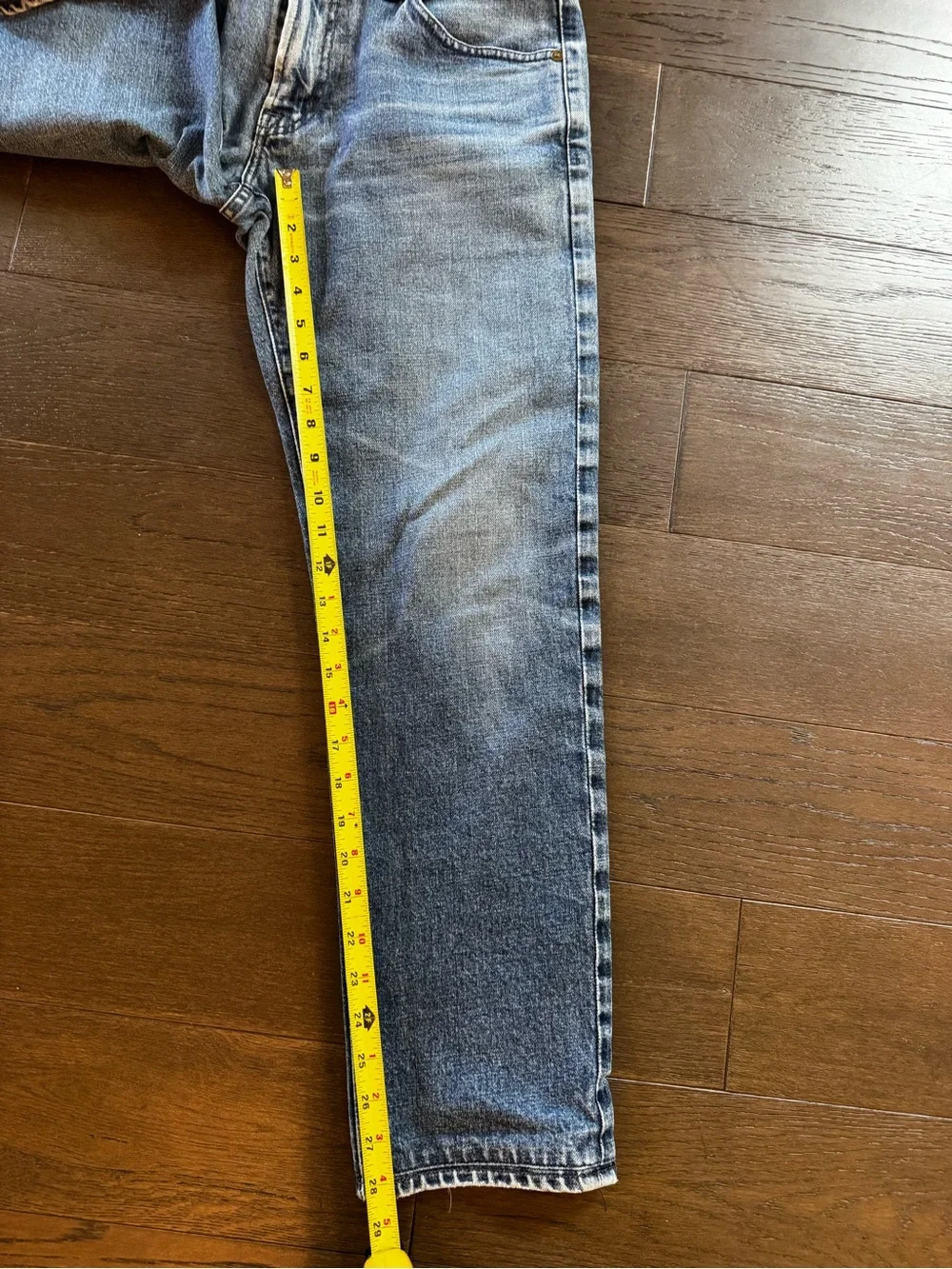 Adriano Goldschmied mens, modern slim, the tellis, Denim Jeans - light Wash, 31R